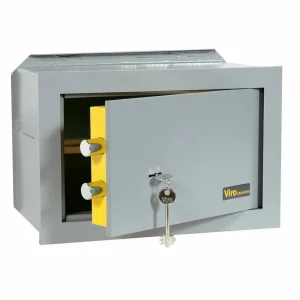 VIRO CASSAFORTE MECCANICA CON CHIAVE MURO INCASSO 360x150x240h 4553.15